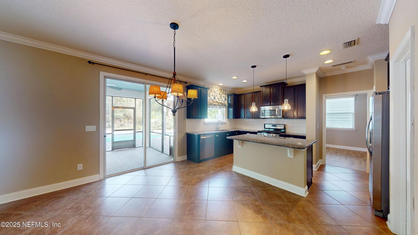 Interior, Kitchen, Pendant Lights, Recessed Lighting
