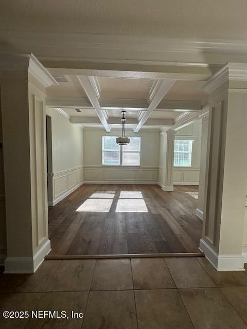 Empty room, Interior, Wood Texture Flooring