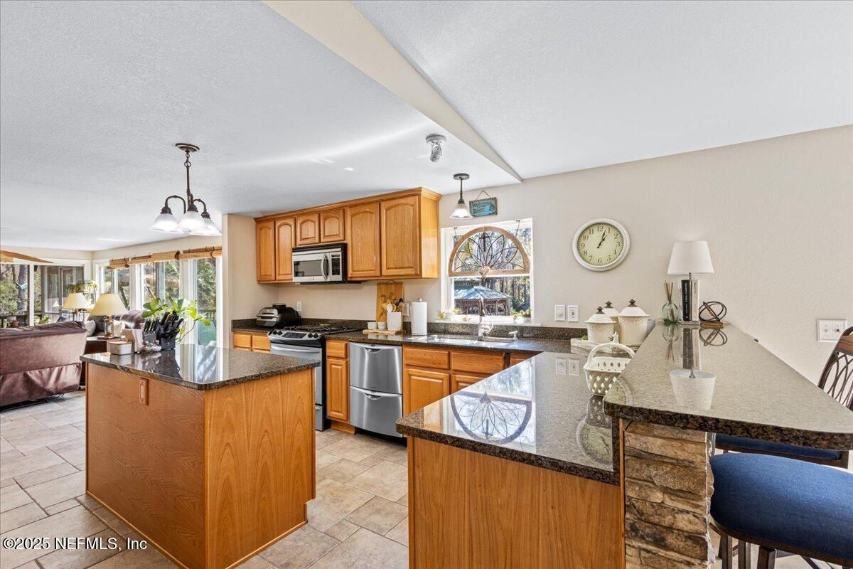 Interior, Kitchen, Stainless Steel Appliances