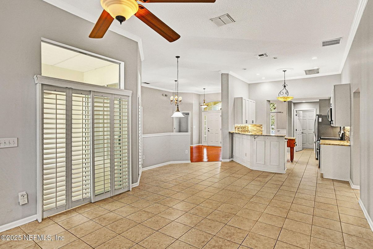 Interior, Kitchen, Pendant Lights, Recessed Lighting