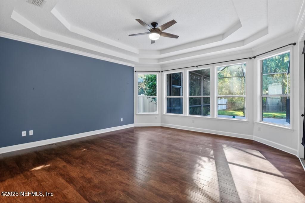 Empty room, Interior, Wood Texture Flooring