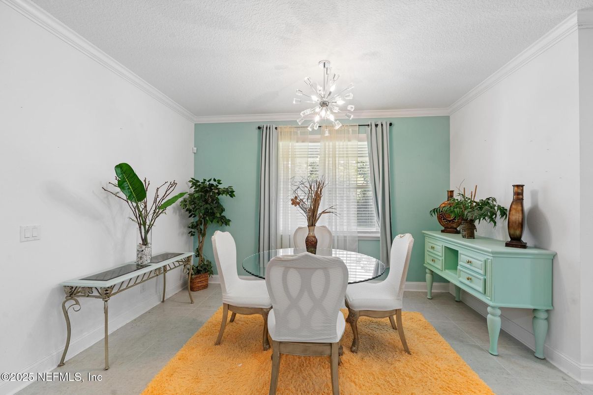 Dining room, Interior, Pendant Lights
