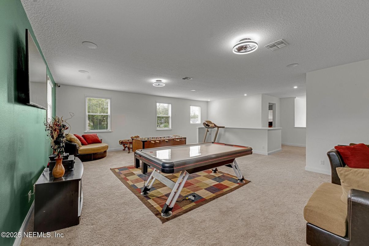 Billiard Table, Game Room, Interior, Living room, Recessed Lighting