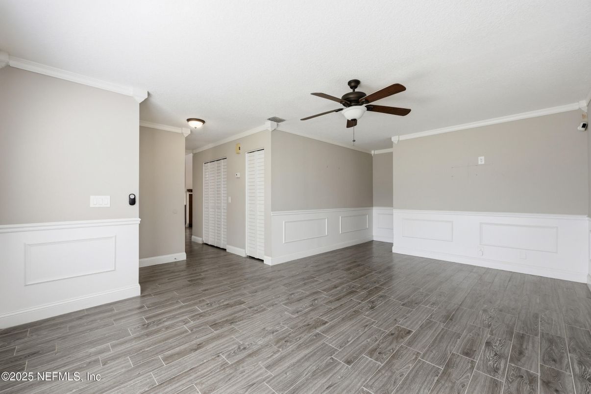 Empty room, Interior, Wood Texture Flooring