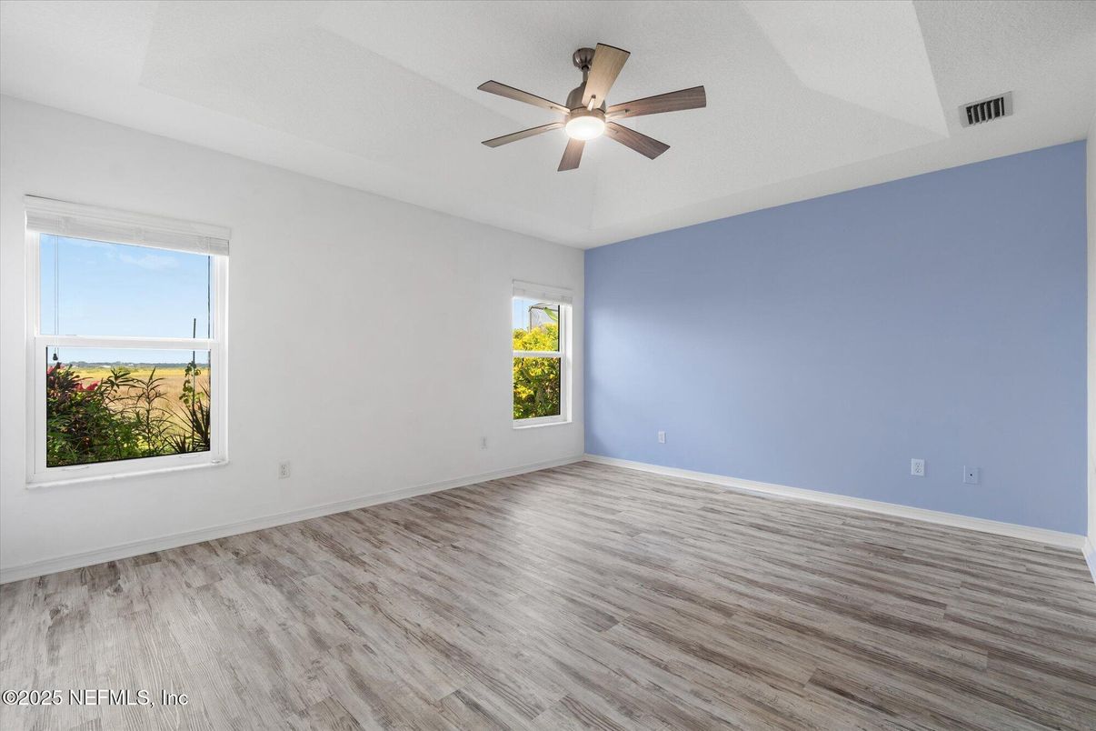 Empty room, Interior, Wood Texture Flooring