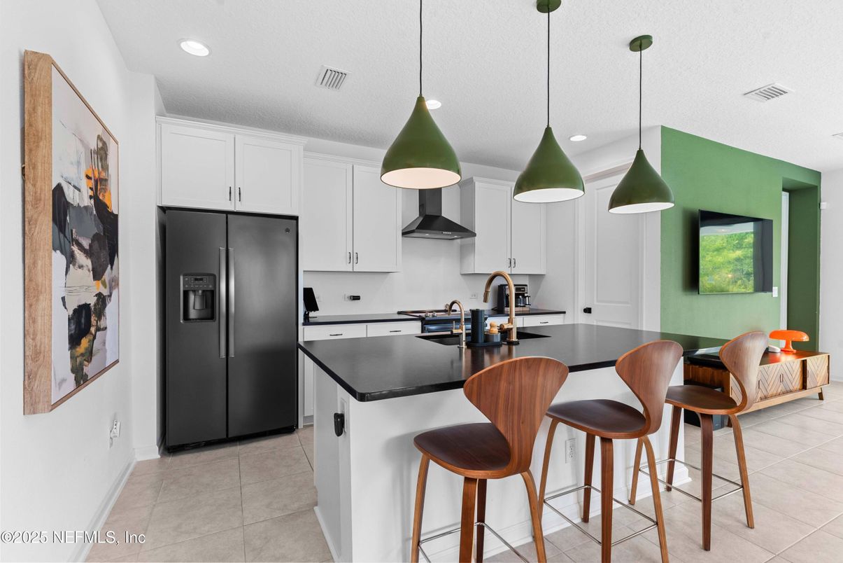 Interior, Kitchen, Pendant Lights, Recessed Lighting