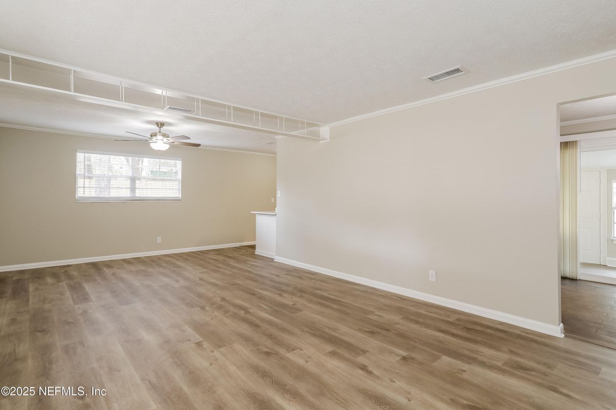 Empty room, Interior, Wood Texture Flooring