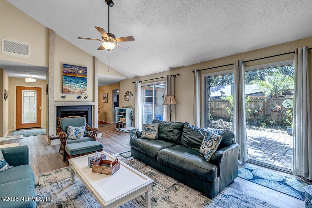 Fireplace, Interior, Living room, Wood Texture Flooring