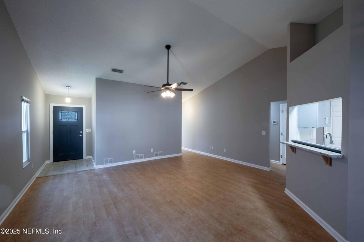 Empty room, Interior, Wood Texture Flooring