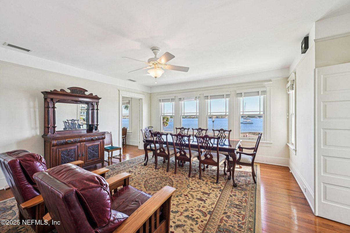 Dining room, Interior, Living room, Water, Wood Texture Flooring