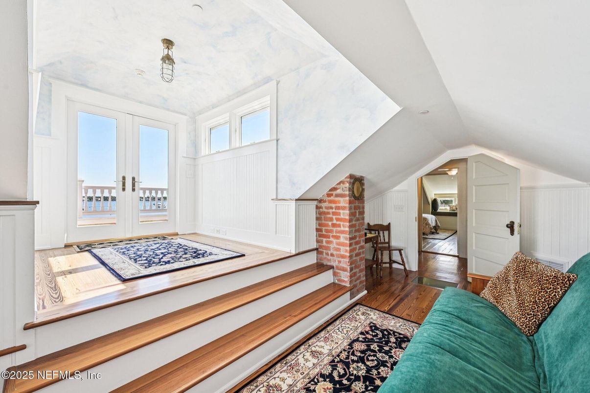 Fireplace, Interior, Wood Texture Flooring