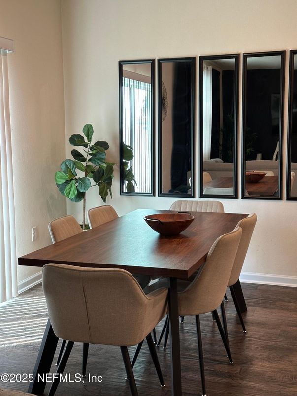 Dining room, Interior, Wood Texture Flooring