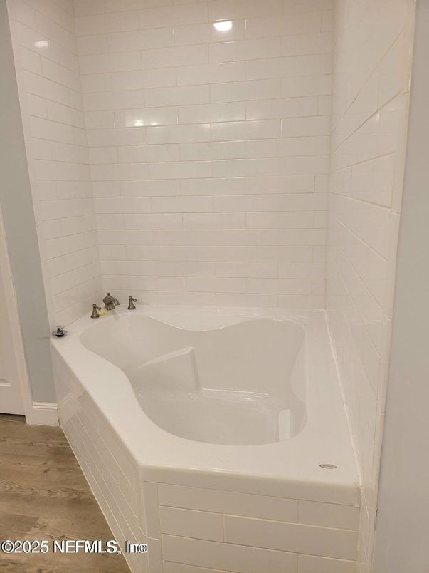 Bathroom, Interior, Wood Texture Flooring