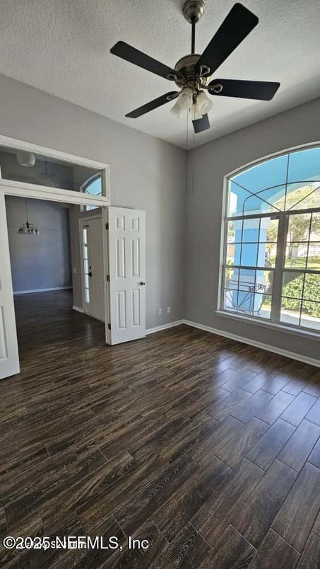 Empty room, Interior, Wood Texture Flooring
