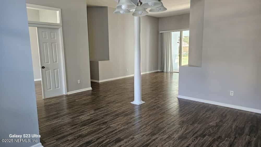 Empty room, Interior, Wood Texture Flooring