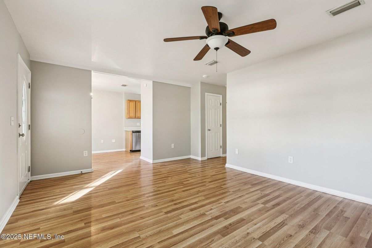 Empty room, Interior, Wood Texture Flooring