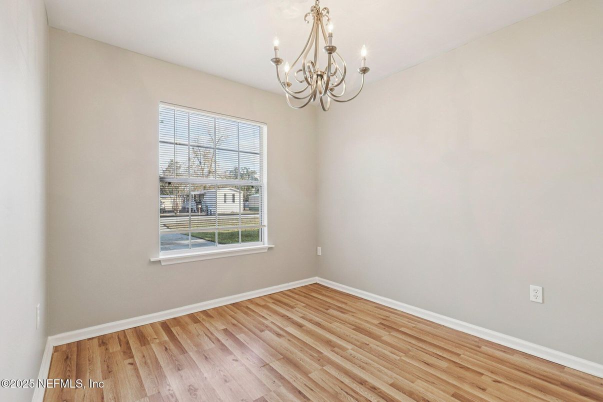 Chandelier, Empty room, Interior, Wood Texture Flooring
