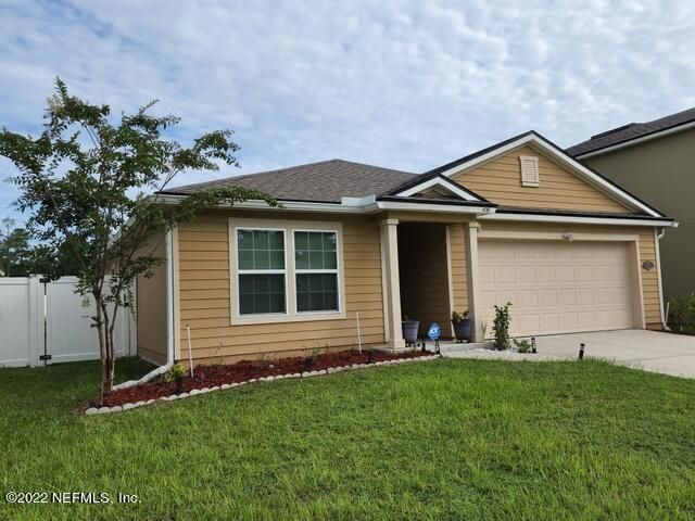 Attached, Backyard, Exterior, Facade, Ranch