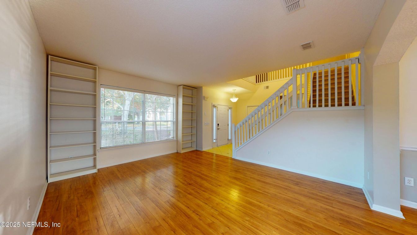 Empty room, Interior, Wood Texture Flooring