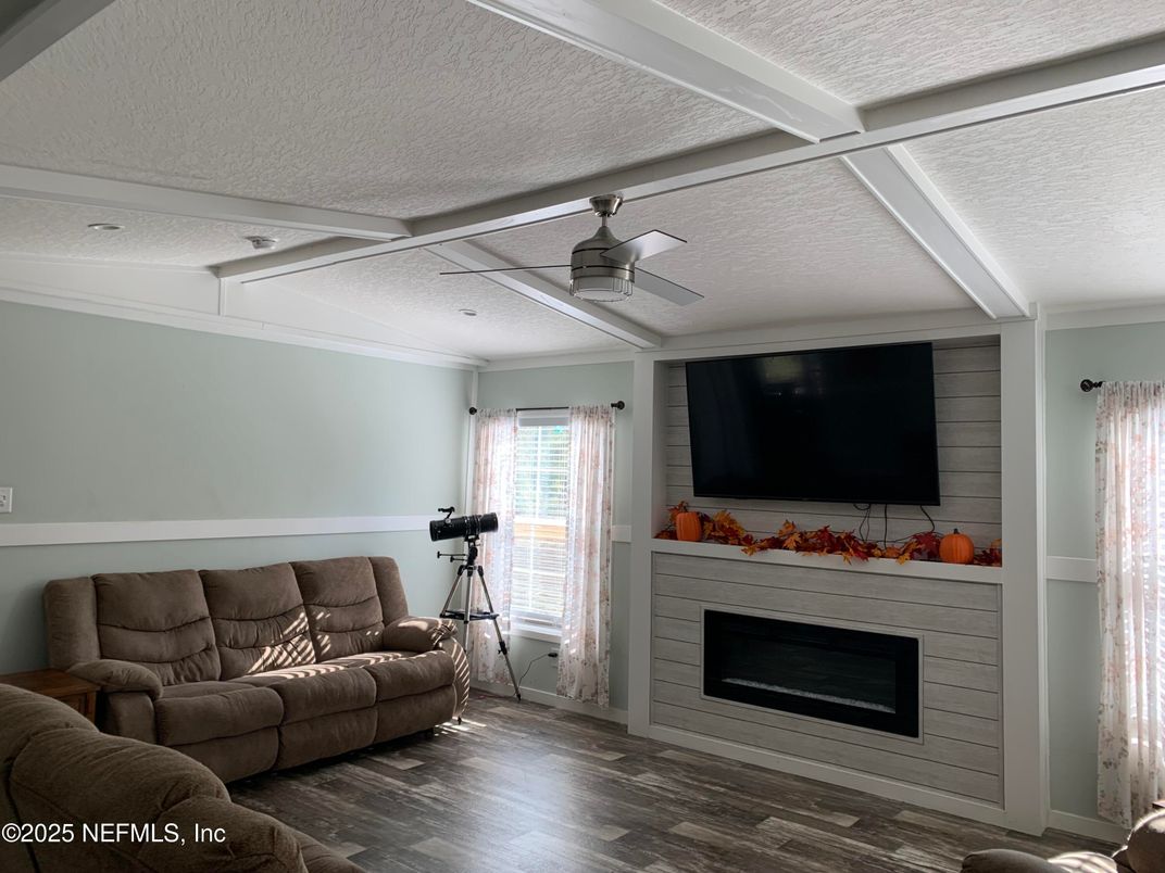 Fireplace, Interior, Living room, Wood Texture Flooring