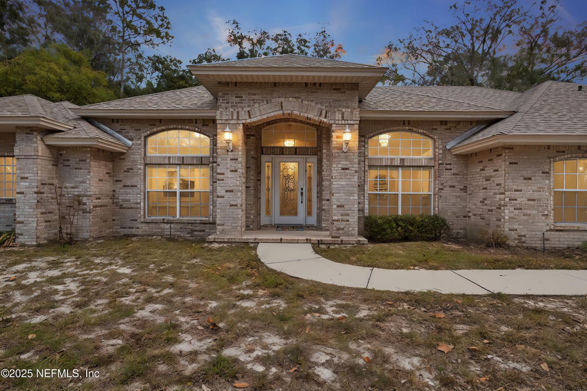 Exterior, Facade, Brick Facade, French Provincial