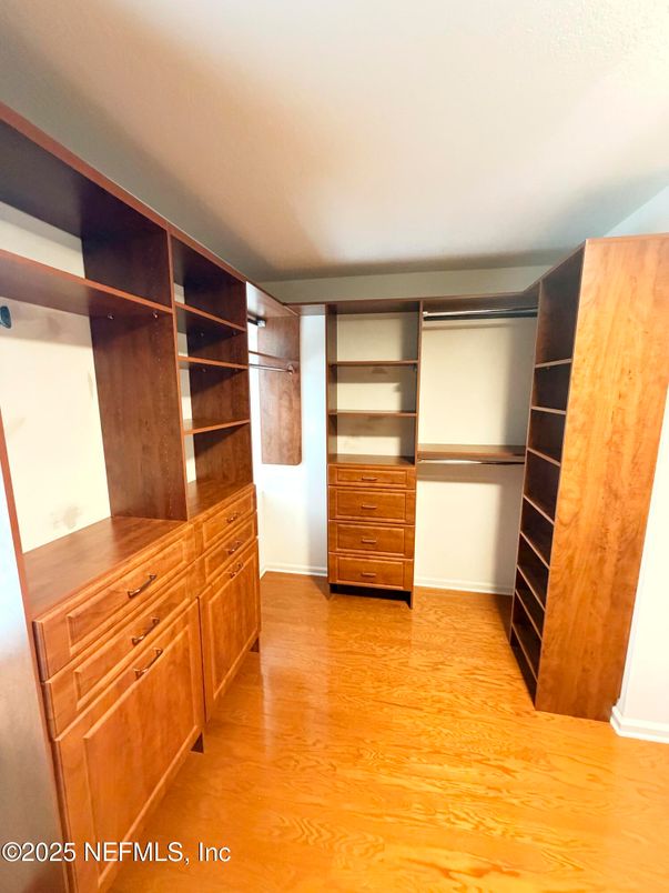 Interior, Walk-in Closets, Wood Texture Flooring