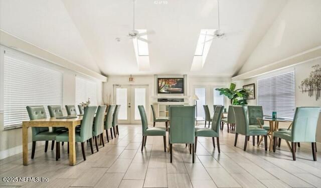 Dining room, Fireplace, Interior, Wood Texture Flooring