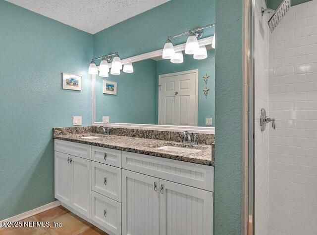 Bathroom, Dual Sink Vanities, Glass Shower, Interior