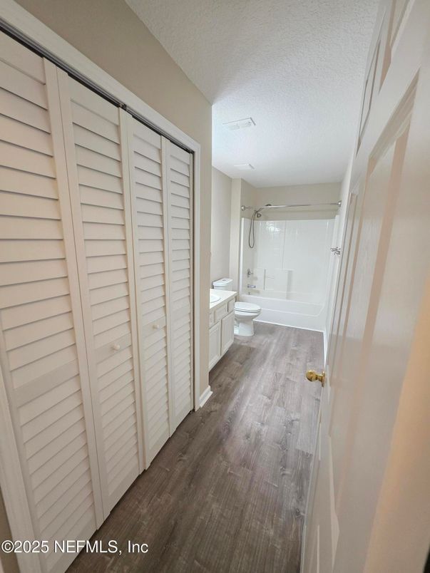 Bathroom, Interior, Wood Texture Flooring