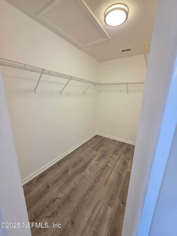 Interior, Walk-in Closets, Wood Texture Flooring