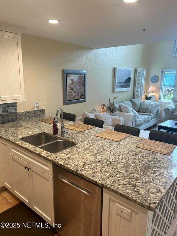 Interior, Kitchen, Living room, Recessed Lighting