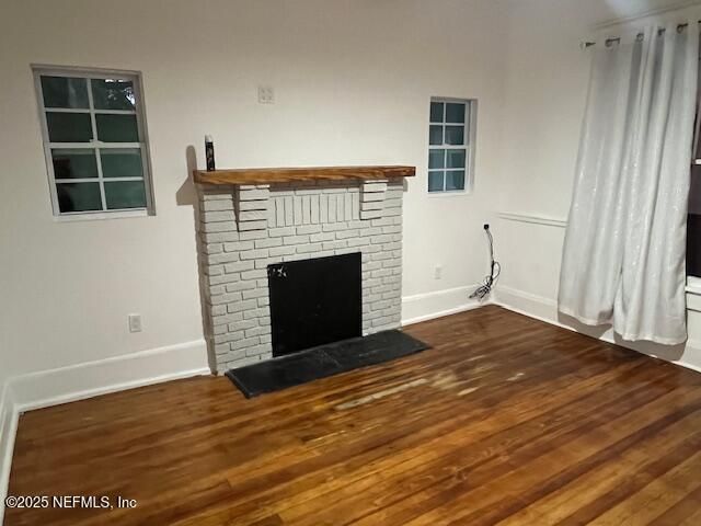 Fireplace, Interior, Wood Texture Flooring