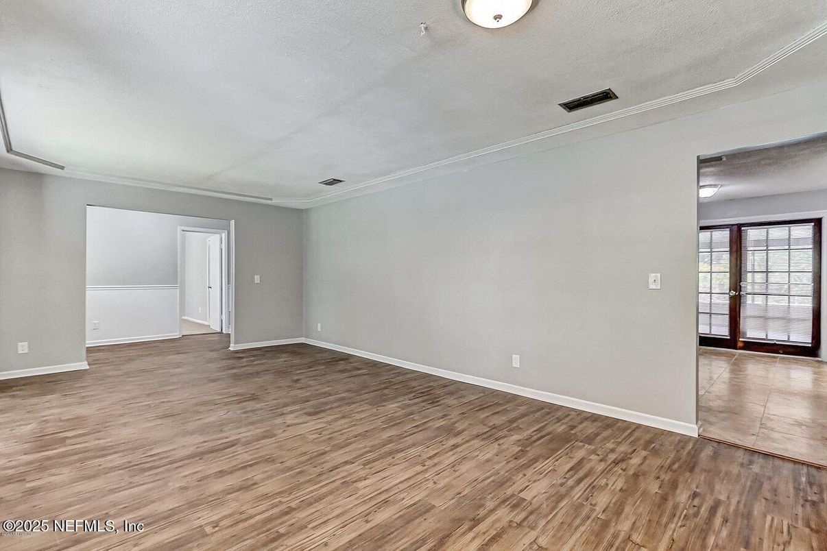 Empty room, Interior, Wood Texture Flooring