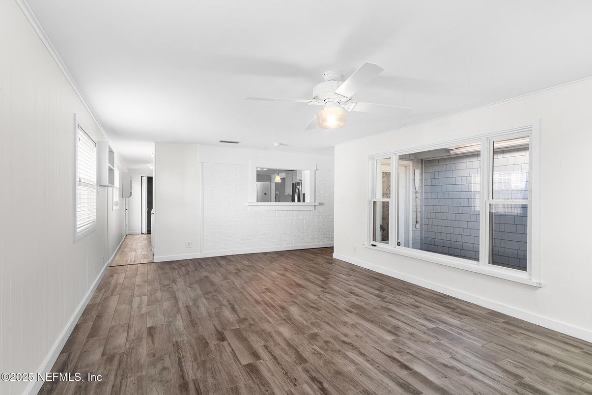 Empty room, Interior, Wood Texture Flooring