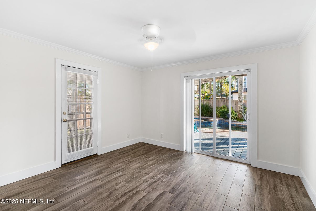 Empty room, Interior, Wood Texture Flooring