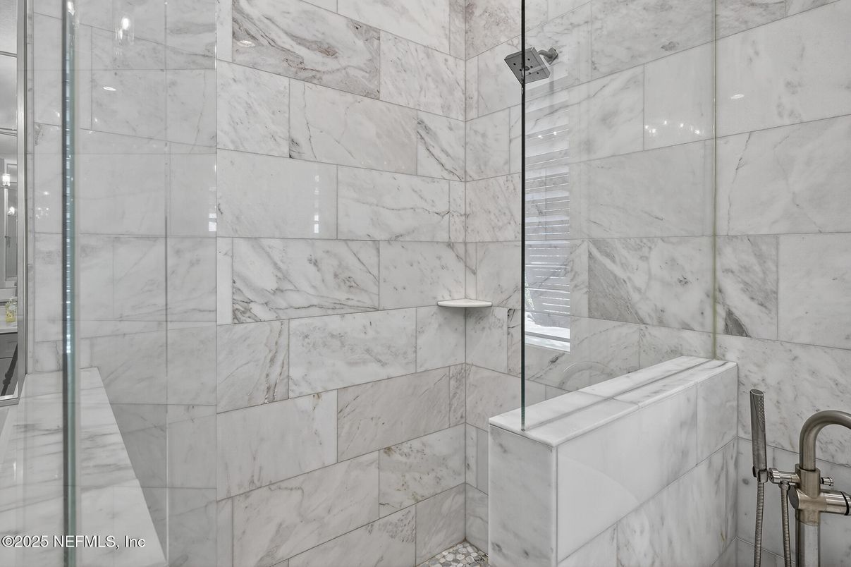 Bathroom, Interior, Marble Walls