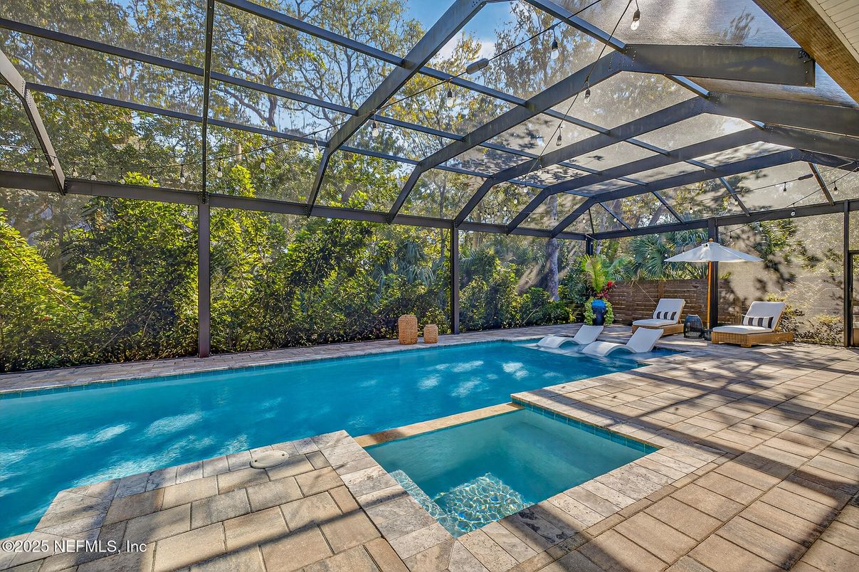 Glass Ceilings, Interior, Pool, Sun Room