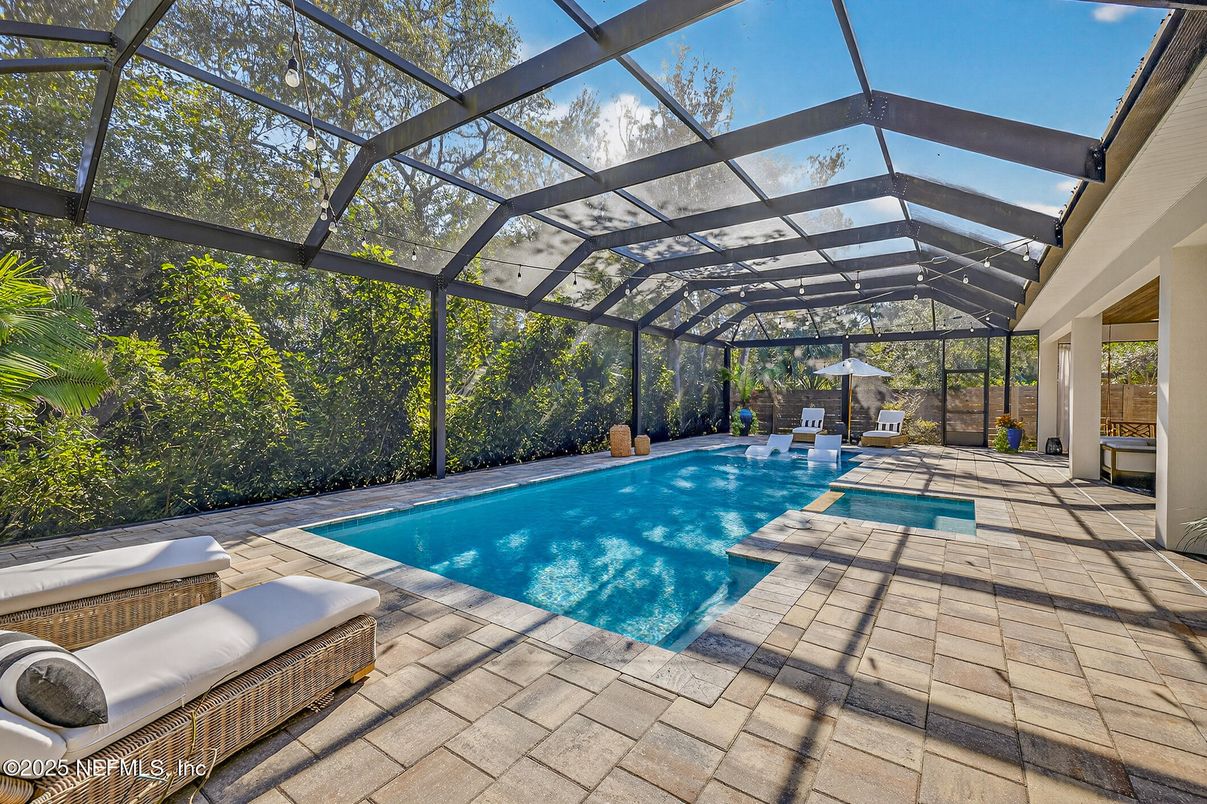 Glass Ceilings, Interior, Pool, Sun Room