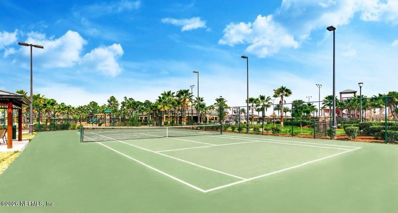 Exterior, Tennis Courts