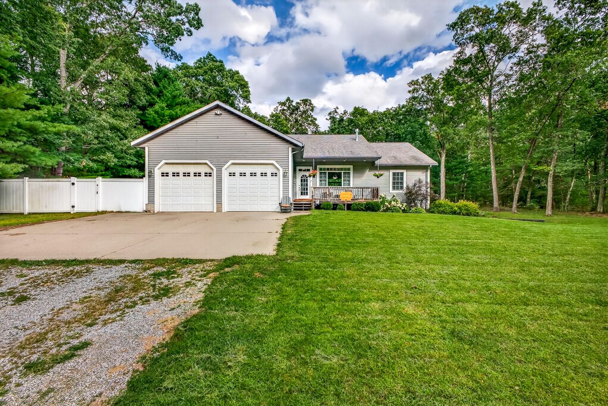 Attached, Backyard, Exterior, Facade, Ranch