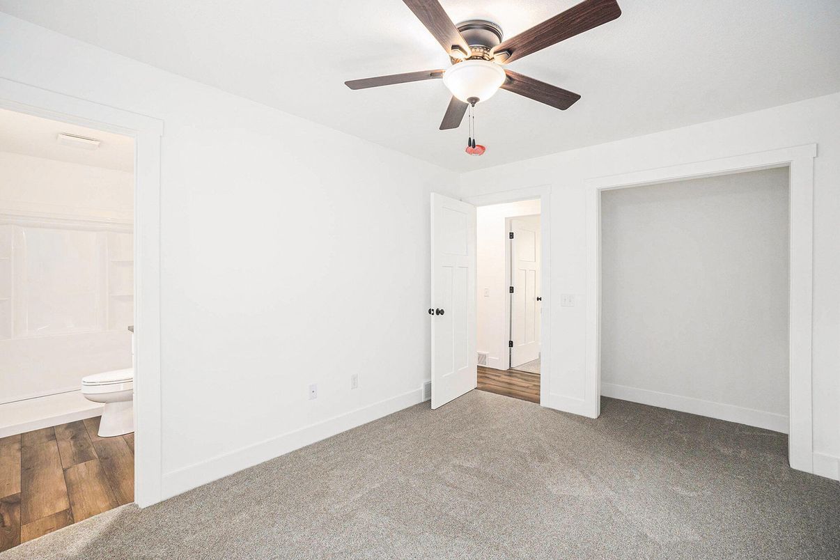 Bathroom, Empty room, Interior, Wood Texture Flooring