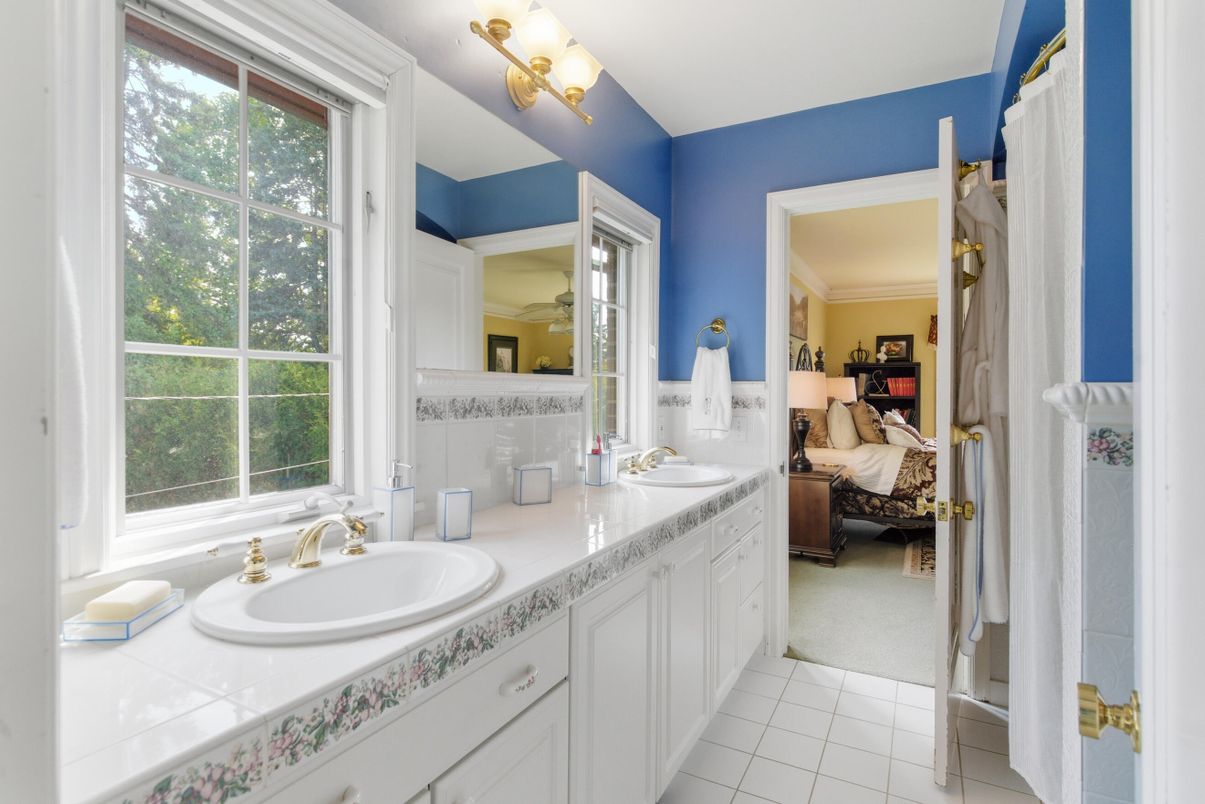 Bathroom, Bedroom, Dual Sink Vanities, Interior, Tile Countertops