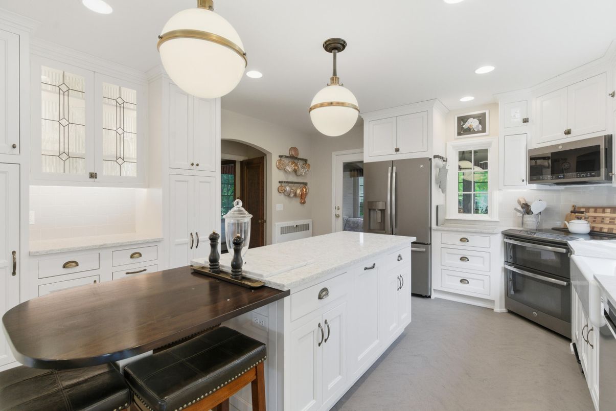 Interior, Kitchen, Pendant Lights, Recessed Lighting