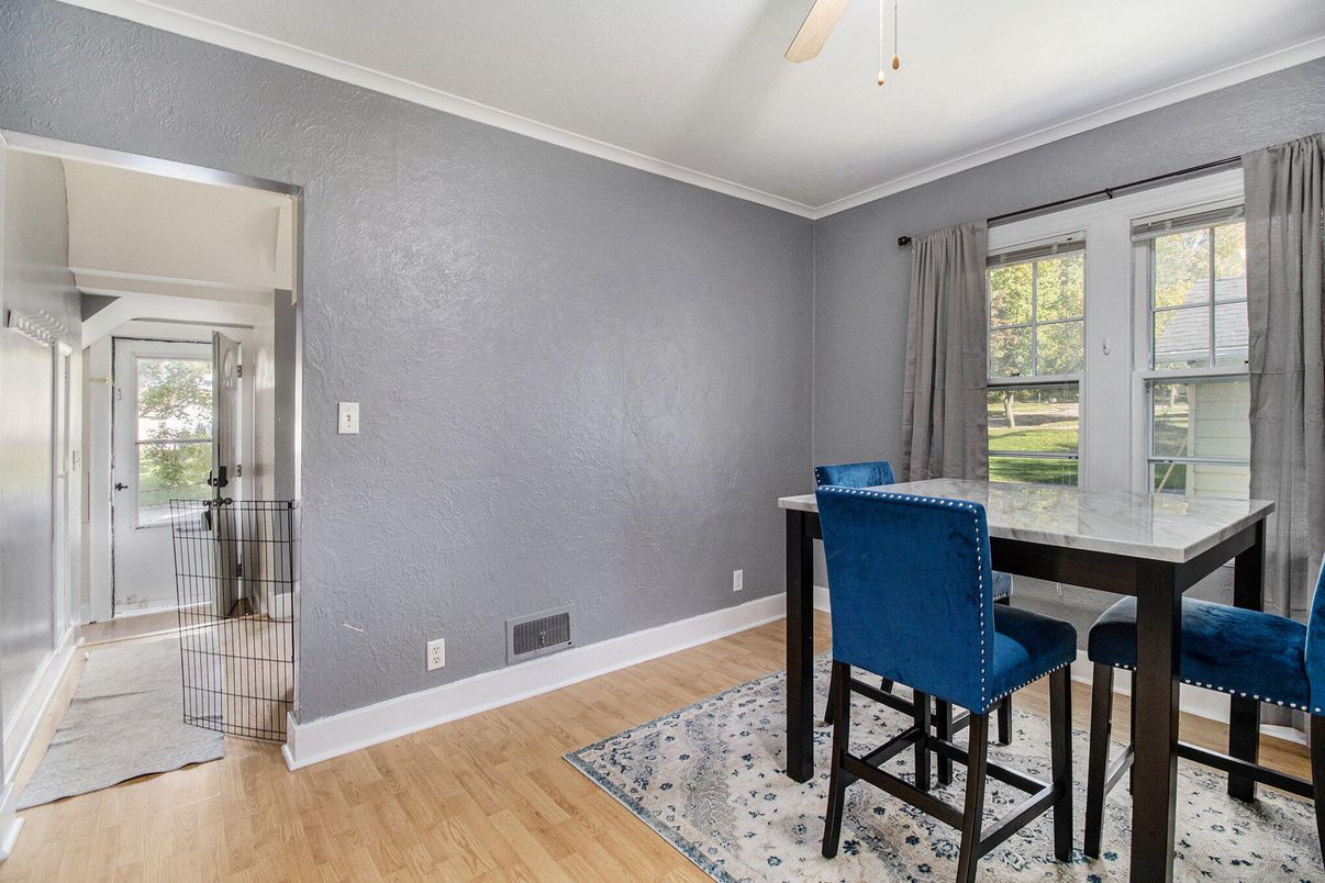 Dining room, Interior, Wood Texture Flooring