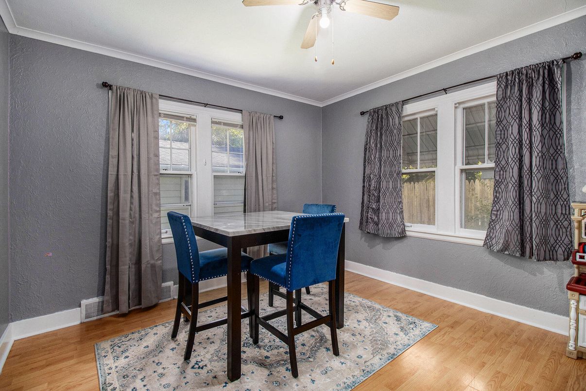 Dining room, Interior, Wood Texture Flooring