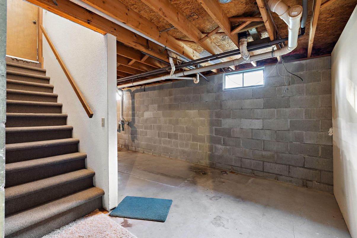 Interior, Stone Walls, Wooden Beams