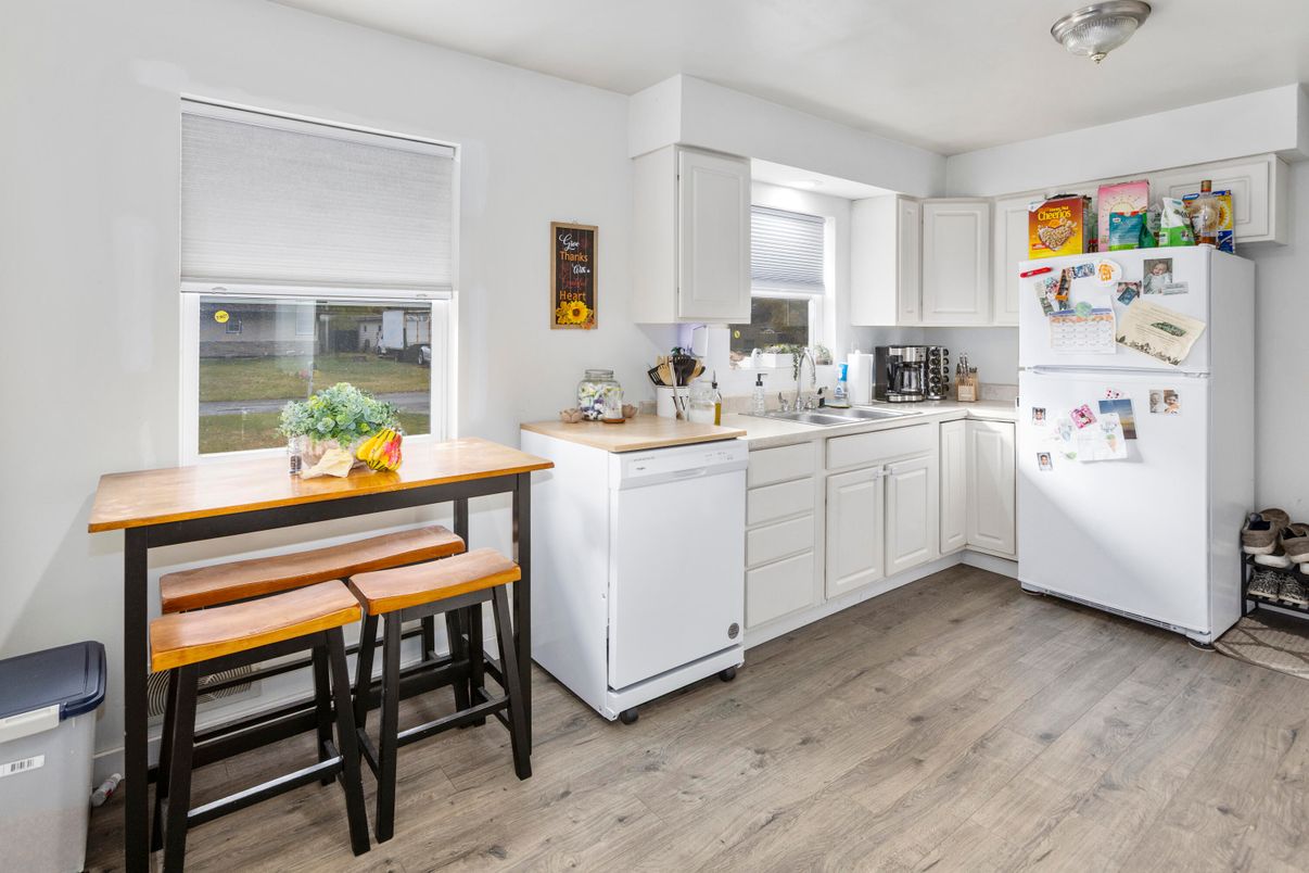 Dining room, Interior, Kitchen, Wood Texture Flooring