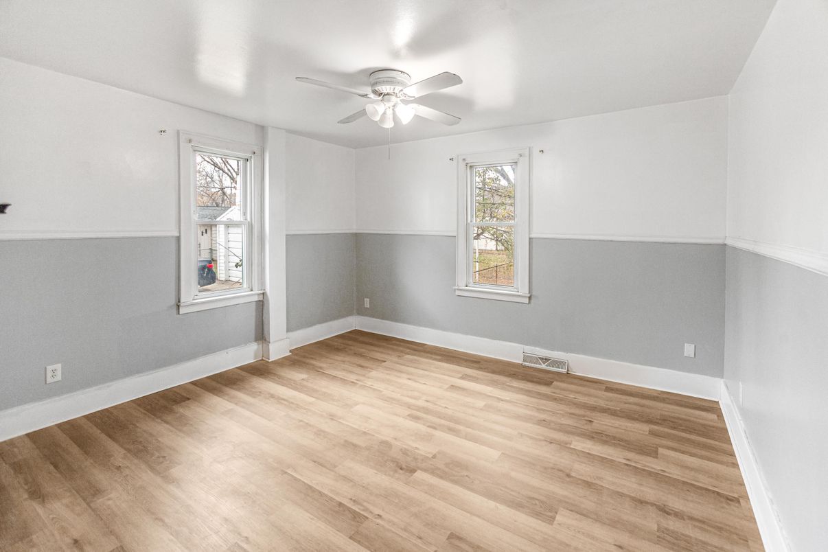Empty room, Interior, Wood Texture Flooring