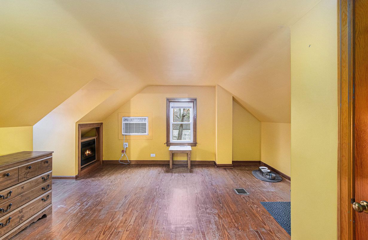 Fireplace, Interior, Wood Texture Flooring