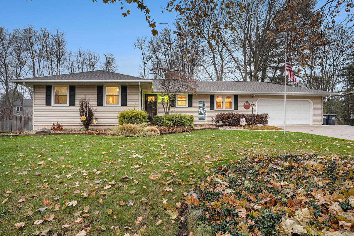 Attached, Backyard, Exterior, Facade, Ranch